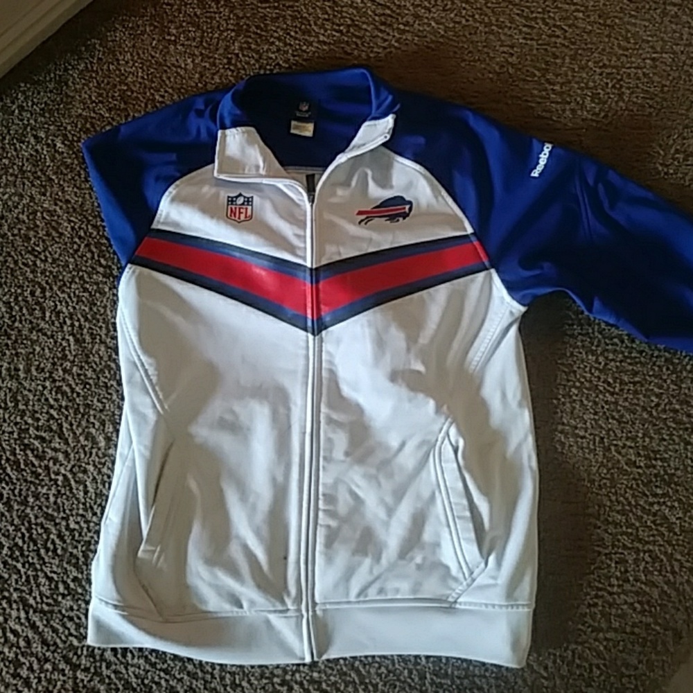 Nfl Buffalo Bills zip-up hoodless jacket